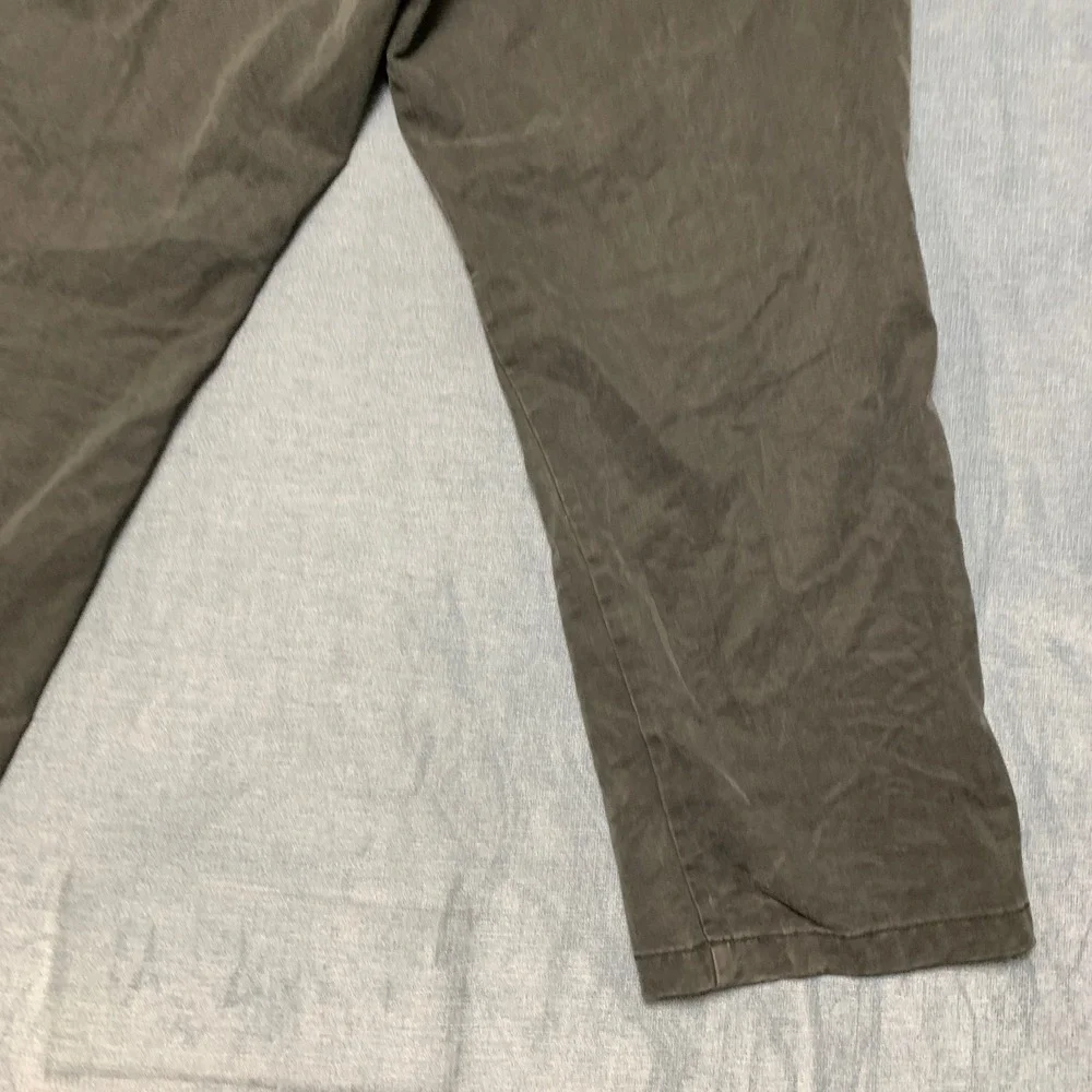 Dockers Pants Mens 46x30 Charcoal Gray Cotton Classic Fit Pleated Slash Pockets
